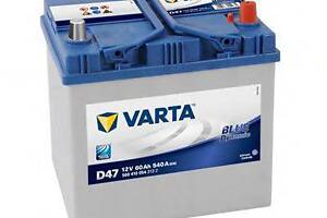 Акумулятор VARTA BLUE DYNAMIC 60Ah, EN 540, правий + 232x173x225 (ДхШхВ) Japan | 6СТ-60 АзЕ (D47) VARTA 560410054 на OPE