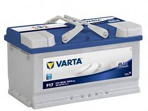 Акумулятор VARTA BLUE DYNAMIC 80Ah, EN 740, правий + 315x175x175 (ДхШхВ) | 6СТ-80 АзЕ (F17) VARTA 580406074 на BMW 5 сід