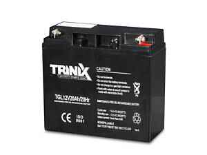 Акумуляторна батарея гелева 12В 20Аг Trinix TGL12V20Ah/20Hr GEL