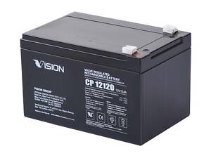 Акумуляторна батарея Vision CP, 12В, 12А•год, AGM (CP12120)