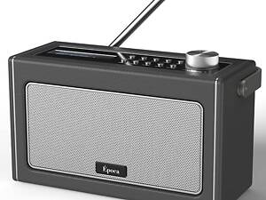 Акумуляторне радіо i-box Epora DAB/DAB Plus, FM-радіо,стереодинаміки Bluetooth,15 год