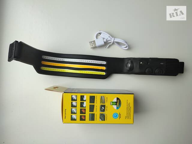 Акумуляторний ліхтарик налобний CB-689-3 - Фото 2