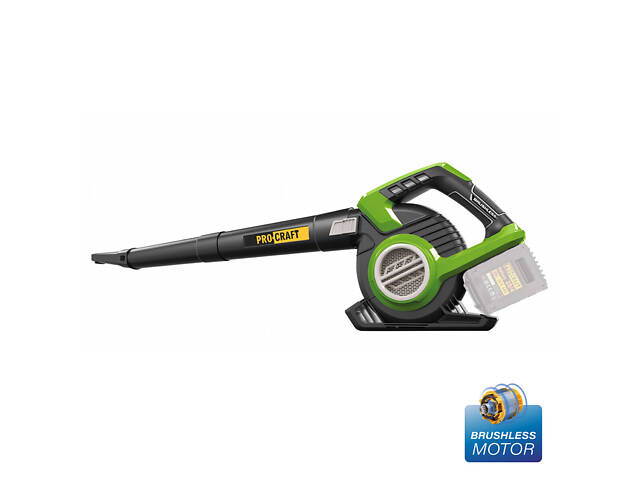 Акумуляторний пилосос-повітродувка Procraft VB20 (без акб та зп) - Фото 1