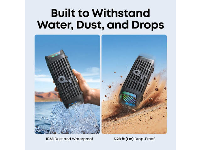 Акустична система Anker SoundCore Boom 3i Black (D5100010) - Фото 5