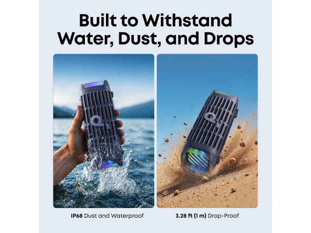 Акустична система Anker SoundCore Boom 3i Blue (D5100030) - Фото 5