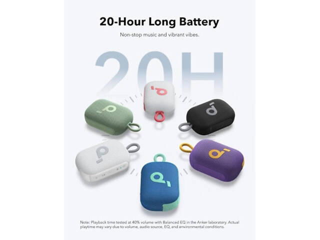 Акустична система Anker SoundCore Select 4 Go Green (A31X1061) - Фото 4