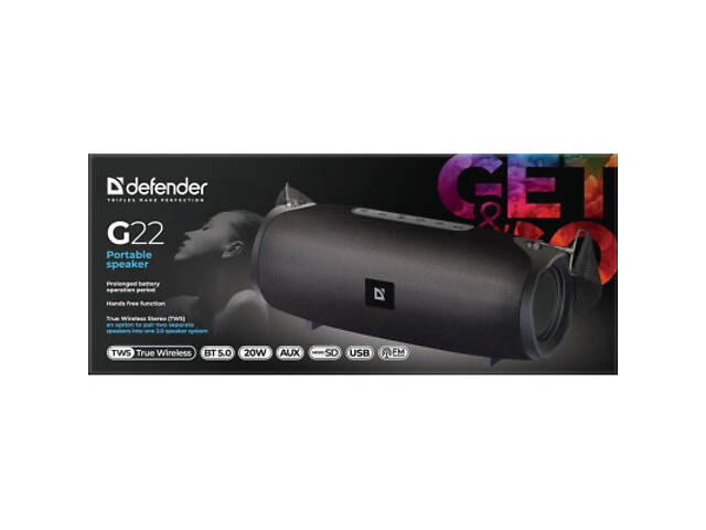 Акустична система Defender G22 Black (65122) - Фото 5