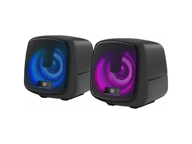 Акустична система Defender J2 LED USB Black (65962) - Фото 1