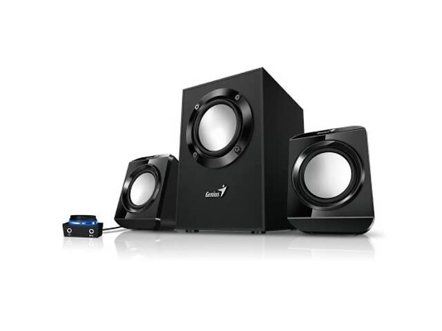 Акустична система Genius SW-2.1 300 II Black (31730053401) - Фото 2