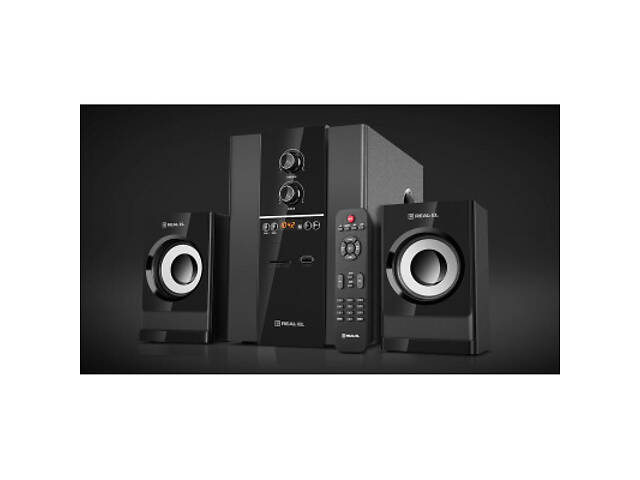 Акустична система REAL-EL M-355 Black (EL121300015) - Фото 2