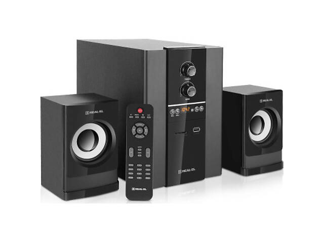 Акустична система REAL-EL M-355 Black (EL121300015) - Фото 6
