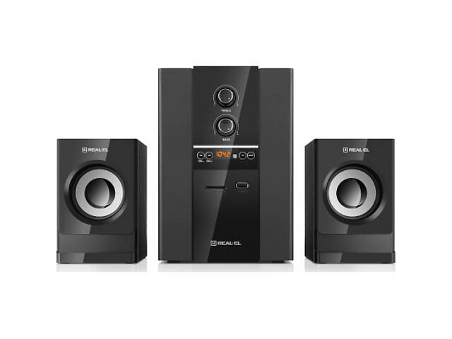 Акустична система REAL-EL M-355 Black (EL121300015) - Фото 7