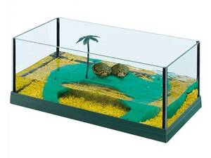 Акватеррариум - бассейн для черепах Ferplast Haiti (Ферпласт Гаити) 41,5 x 21,5 x h 16 cm - HAITI 40
