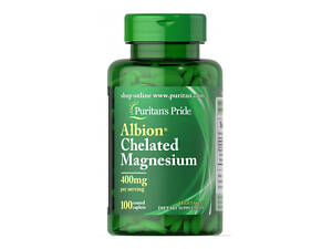 Albion Chelated Magnesium 400mg - 100caps