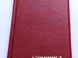 Альбом для монет 192 мелкие ячейки Schulz Темно-красный (hub_jykl4r)