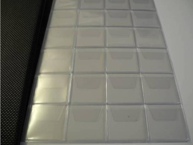 Альбом для монет 192 мелкие ячейки Schulz Темно-красный (hub_jykl4r) - Фото 4