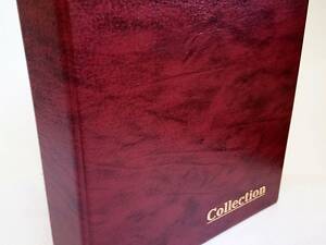 Альбом для монет Collection Start 261 ячейка Темно-красный (hub_zvu79i)