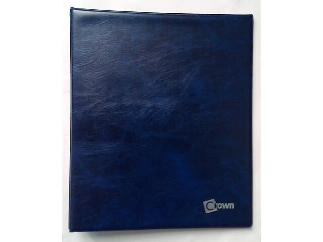 Альбом для монет в холдерах Crown 120 ячеек Синий (0i9dky) - Фото 1