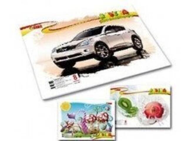 Альбом для мал. 8арк. на скобі 110г/м? TIKI (50201-TK) УК - Фото 1