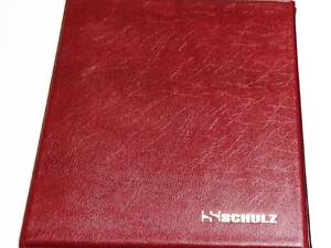 Альбом на 200 монет Schulz средние ячейки Бордо (hub_o5qewk)