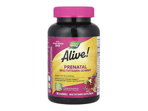 Alive!® Prenatal Multivitamin Gummy - 90 gummies