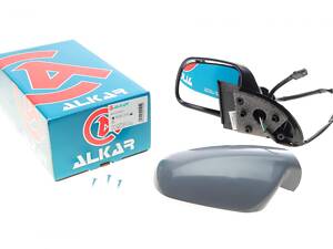 ALKAR 6125307 Дзеркало заднього виду (під фарбування) Peugeot 307 00- (L) (електро/підігрів)