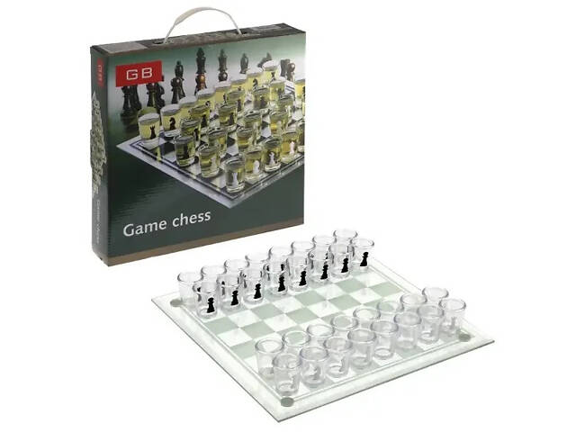 Алко гра 'П'яні шахи' з рюмками ⁇ настільна гра - Фото 1