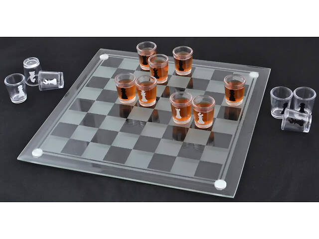 Алко гра 'П'яні шахи' з рюмками ⁇ настільна гра - Фото 4