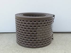 Карнизная решетка лента свеса ПП 100 * 5000 коричневая