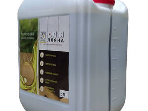 Олія лляна 5 л для дерева.