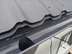 Металлические водосточные системы желоба