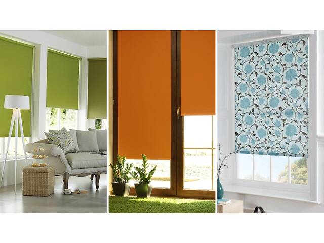 Тканевые роллеты всех типов. День-ночь. Большой выбор ткани. - Фото 1