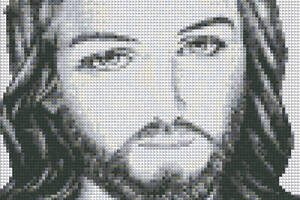 Алмазная вышивка 'Иисус Христос' полная выкладка, мозаика 5d наборы 31x41 см
