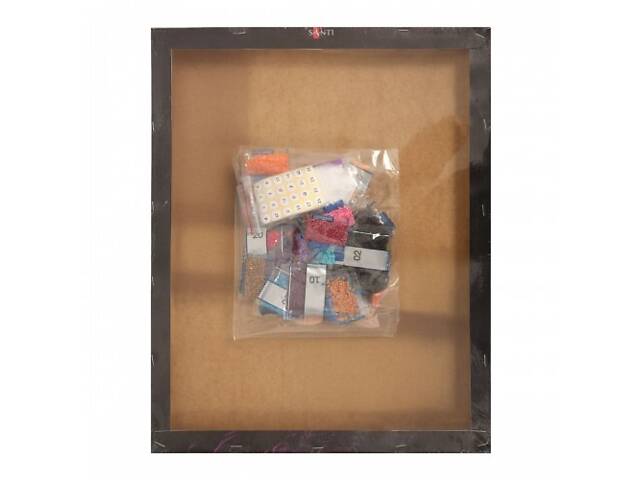 Алмазна мозаїка на підрамнику Santi Блискуча троянда 956055 40х50 см - Фото 3