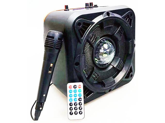 ALP-813 8' Бездротова портативна bluetooth колонка — валіза з караоке - Фото 1