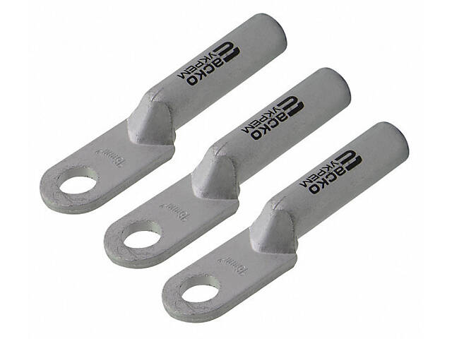 Алюмінієвий кабельний наконечник 16 кв.мм. М8 гільза: 34мм (1 шт.) [A0060090002] DL-16 АСКО - Фото 3