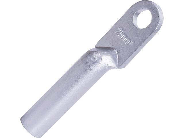 Алюмінієвий кабельний наконечник 25кв.мм M8 гільза: 36мм (1шт) [s020013] E.NEXT e.end.stand.a.25.М8 - Фото 1