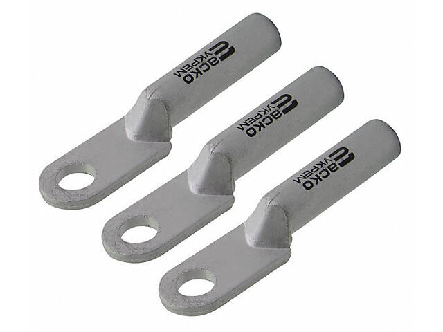 Алюмінієвий кабельний наконечник 95 кв.мм. М13 гільза: 51мм (1 шт.) [A0060090007] DL-95 АСКО - Фото 1