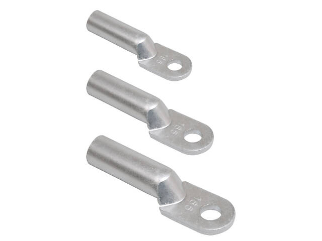 Алюмінієвий кабельний наконечник 50 кв.мм. М10 гільза: 39мм (1 шт.) [UNP10-050-09-10] DL-50 UEC - Фото 1