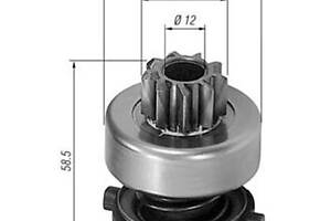 AMB0138 Бендикс стартера ALFA ROMEO; AUDI; BMW; CITROEN; FIAT; FORD; JEEP; LANCIA; MERCEDES; OPEL; PEUGEOT; PONTIAC; REN