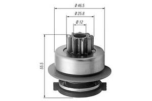 AMB0256 MAGNETI MARELLI Бендикс (z=9) Audi A3 1996-2003 1,6/1,8; Volkswagen PASSAT B3 1,6-2,0; SKODA 1,6