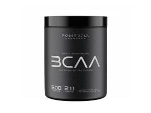 Амінокислота BCAA для спорту Powerful Progress BCAA 2:1:1 + Glutamine 500 g /50 servings/Lemon Lime
