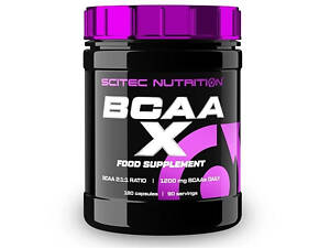 Амінокислота BCAA для спорту Scitec Nutrition BCAA-X 180 Caps