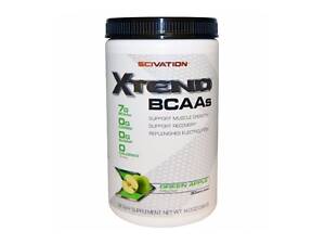 Аминокислота BCAA для спорта Scivation Xtend BCAAs 398 g /30 servings/ Green Apple