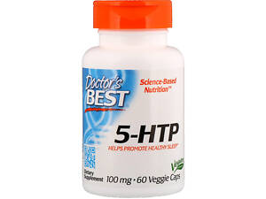 Аминокислота Doctor's Best 5-HTP 100мг 60 капсул