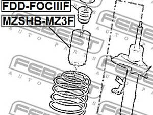 Амортизатор FEBEST FDDFOCIIIF FORD FOCUS CB8 2011-