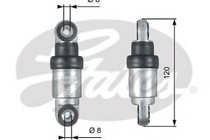 Амортизатор натяжителя ремня для моделей: BMW (5-Series, 5-Series,3-Series,3-Series)