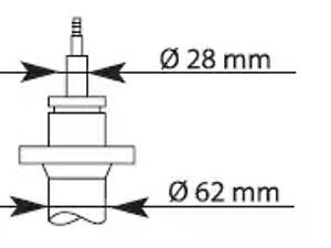 Амортизатор передний, 94-06 (1.8t)