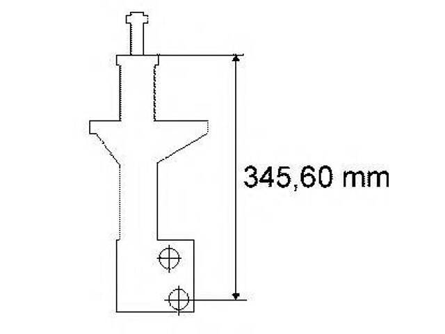 Амортизатор подвески SACHS 230315 на VW PASSAT (3A2, 35I)