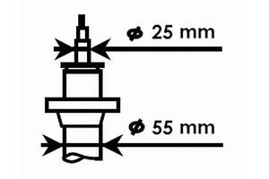 Амортизатор подвески перед. Excel-G (газ.масл.) Skoda Octavia II , Superb II , VW Caddy III IV , Passat B6 B7, Golf V VI